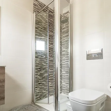 With Garden And Barbecue *