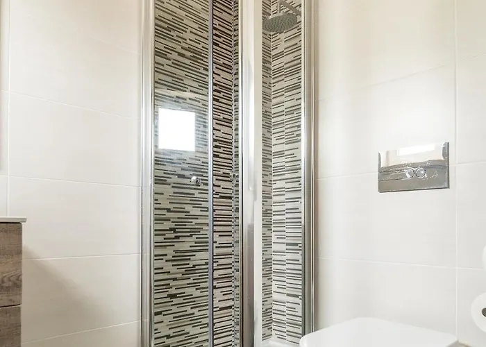 With Garden And Barbecue *